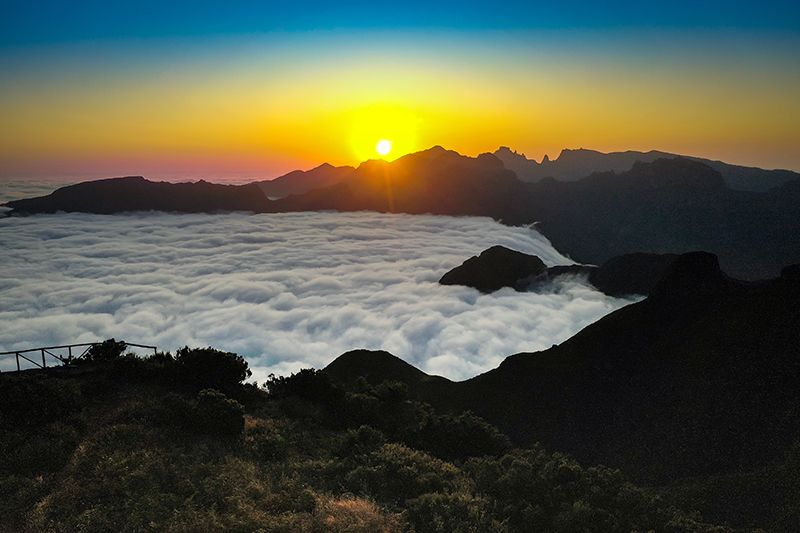 Sunrise on Madeira Island